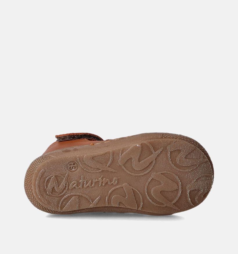 Naturino Wad Nappa Chaussures pour bébé en Cognac pour filles, garçons (355498) - pour semelles orthopédiques