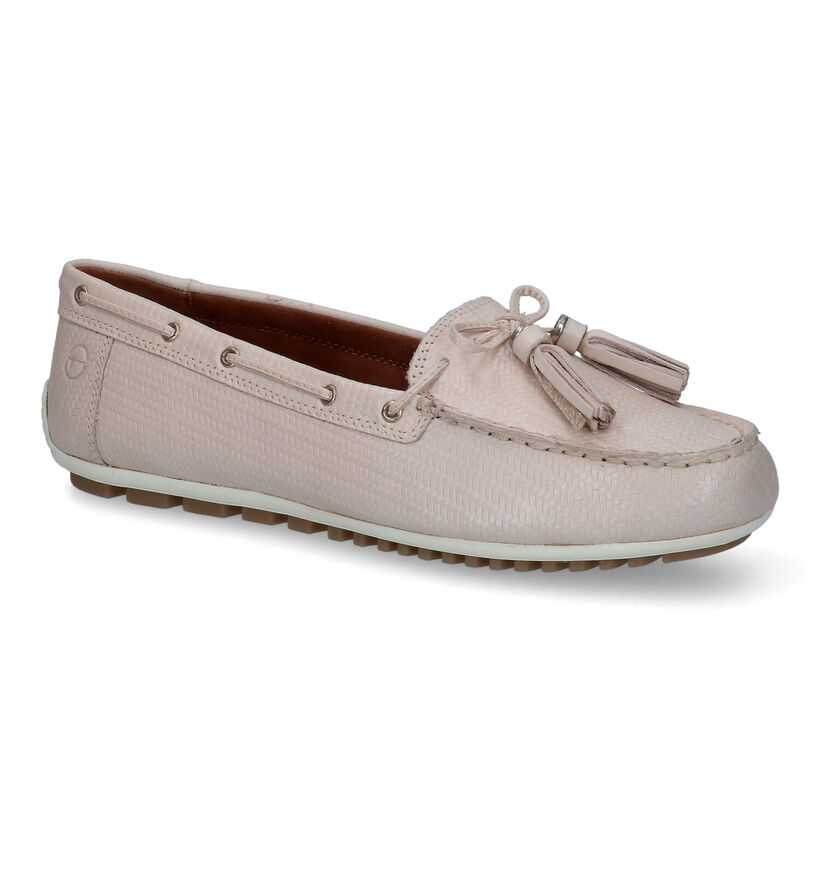 Tamaris Beige Mocassins in leer (306370)