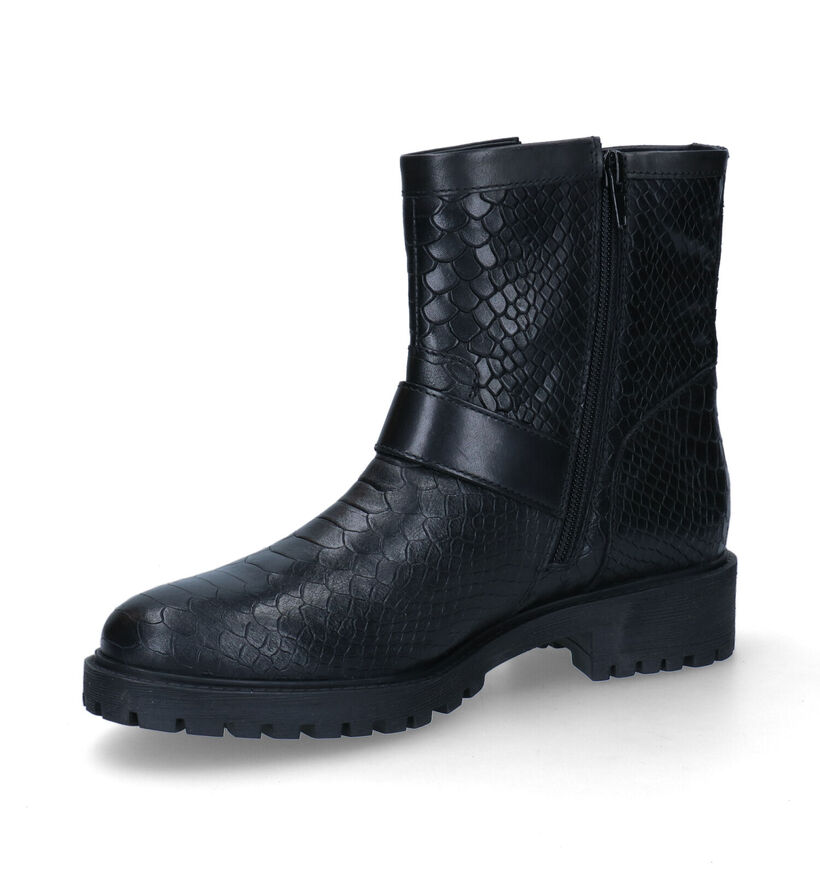 Geox Zwarte Biker Boots voor dames (301059)