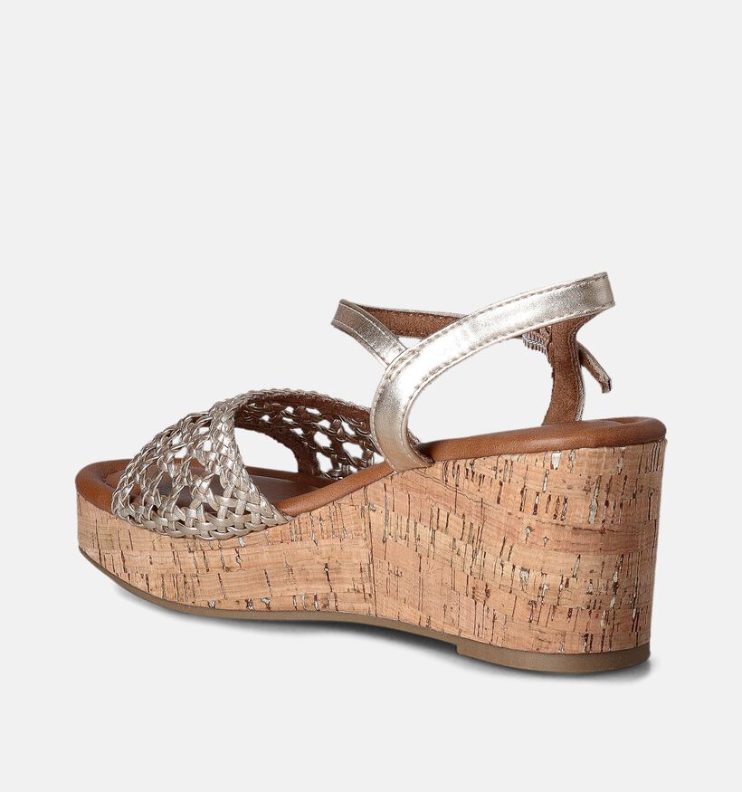 Marco Tozzi Sandalen Goud voor dames (357215)