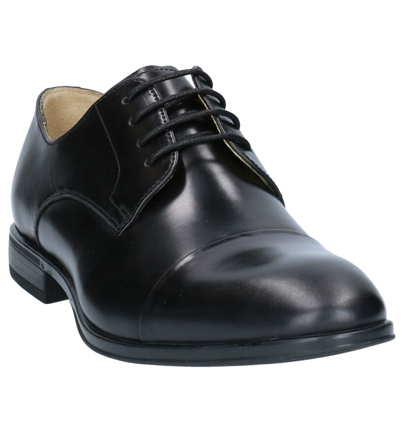 Steptronic Franco Cognac Veterschoenen in leer (283671)