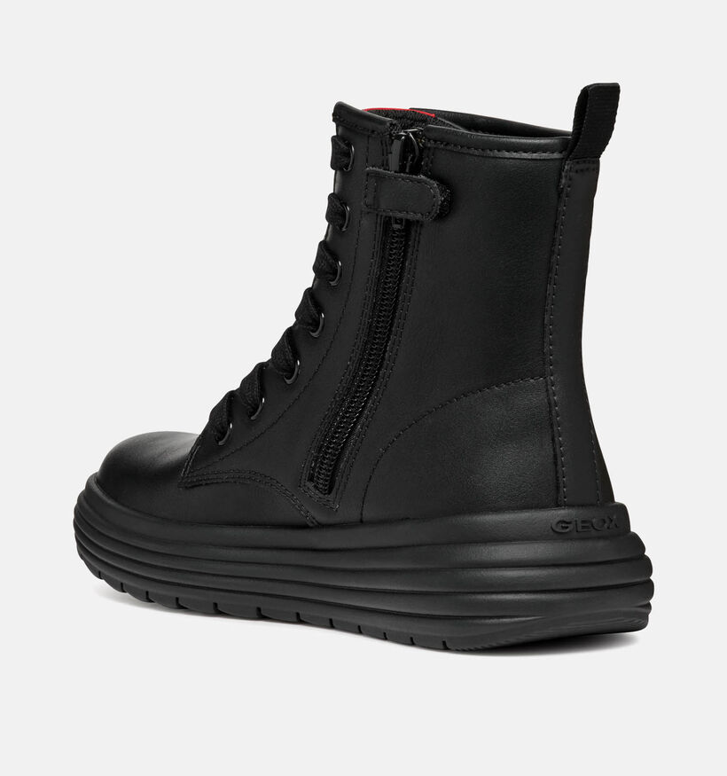 Geox Phaolae Bottines Disney en Noir pour filles (345927) - pour semelles orthop&eacute;diques