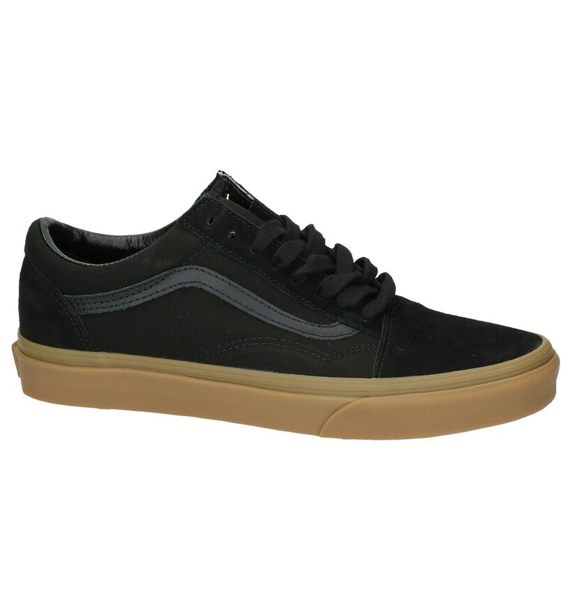 Donker Grijze Vans Old Skool Lage Sneaker in stof (200555)