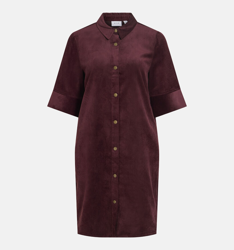 Vila Courdie Robe mi-longue en Bordeaux pour femmes (378495)