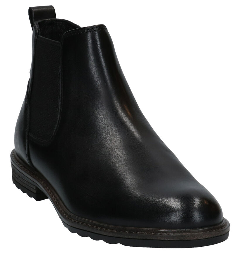 Tamaris Bruine Chelsea Boots in leer (280969)