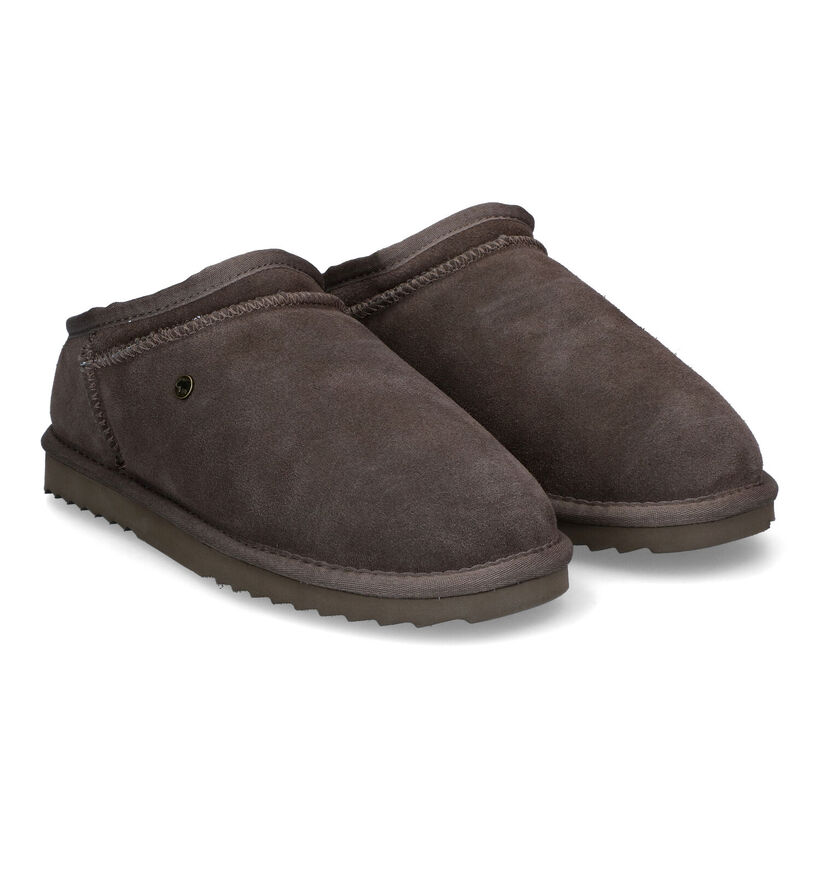 Warmbat Conner Bruine Pantoffels voor heren (314427)