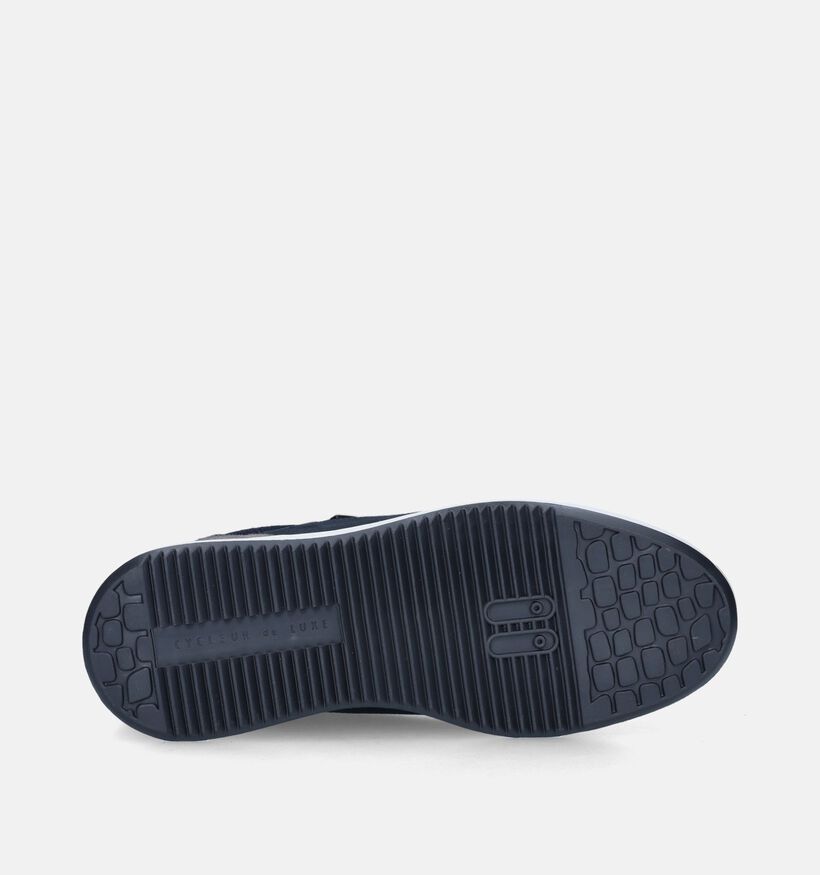 Cycleur de Luxe Commuter Chaussures à lacets en Bleu pour hommes (348598) - pour semelles orthopédiques
