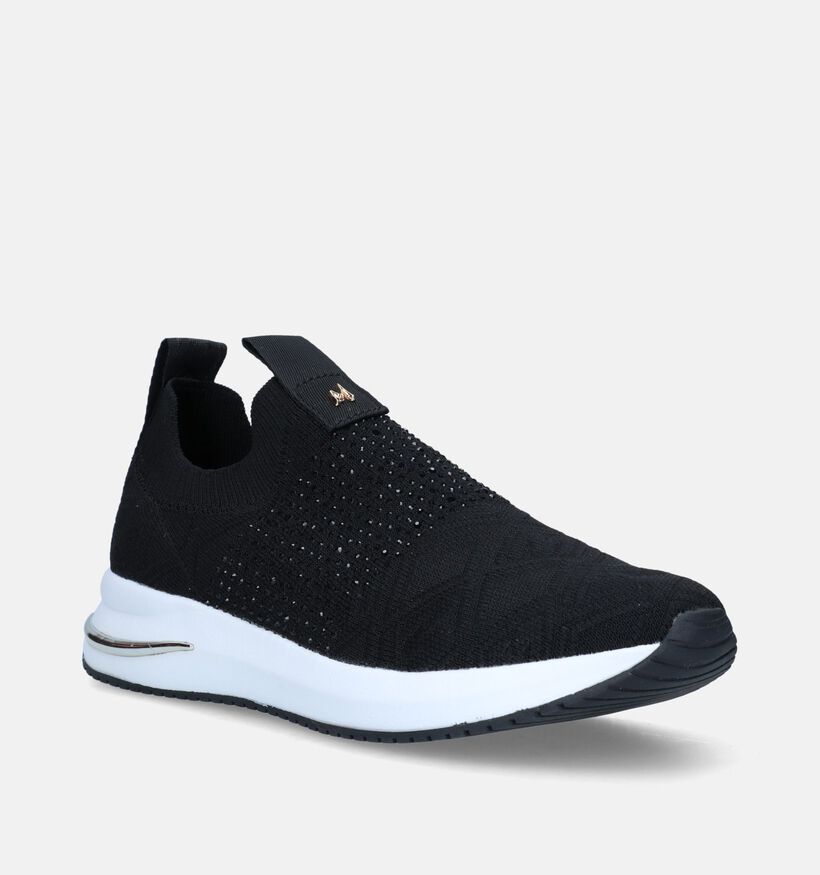 Mexx Noelle Zwarte Slip-on Sneakers voor dames (337742) - geschikt voor steunzolen