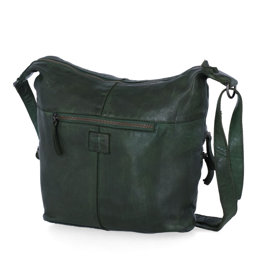 Bear Design Sac porté croisé en Vert pour femmes (342781)