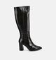 Wonders Donkerbruine Laarzen met Hoge Hak voor dames (381448)
