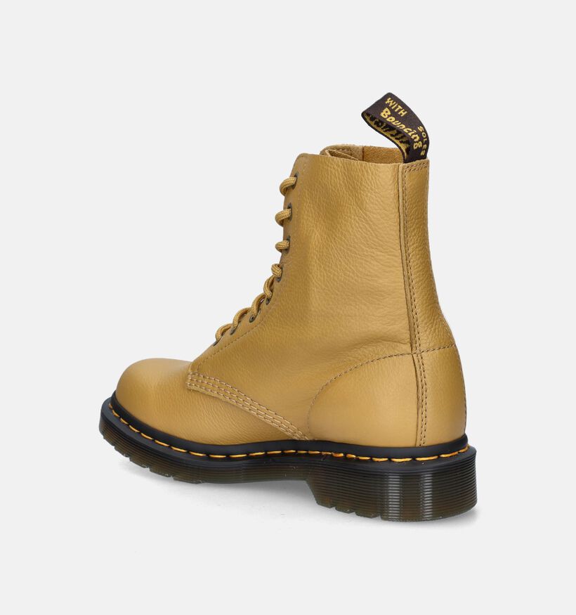 Dr. Martens 1460 Pascal Gele Boots voor dames (343612) - geschikt voor steunzolen
