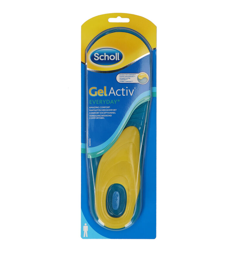 Scholl GelActiv Everyday Semelles pour Hommes (222300)