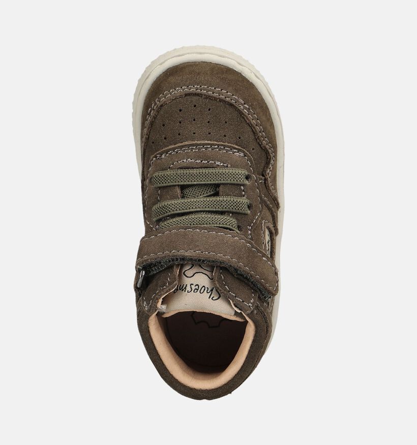 Shoesme Donkergroene Babysneakers voor jongens (380790)