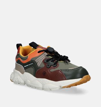 Naturino x Flower Mountain Lage schoenen Bruin/Blauw/Groen/Grijs