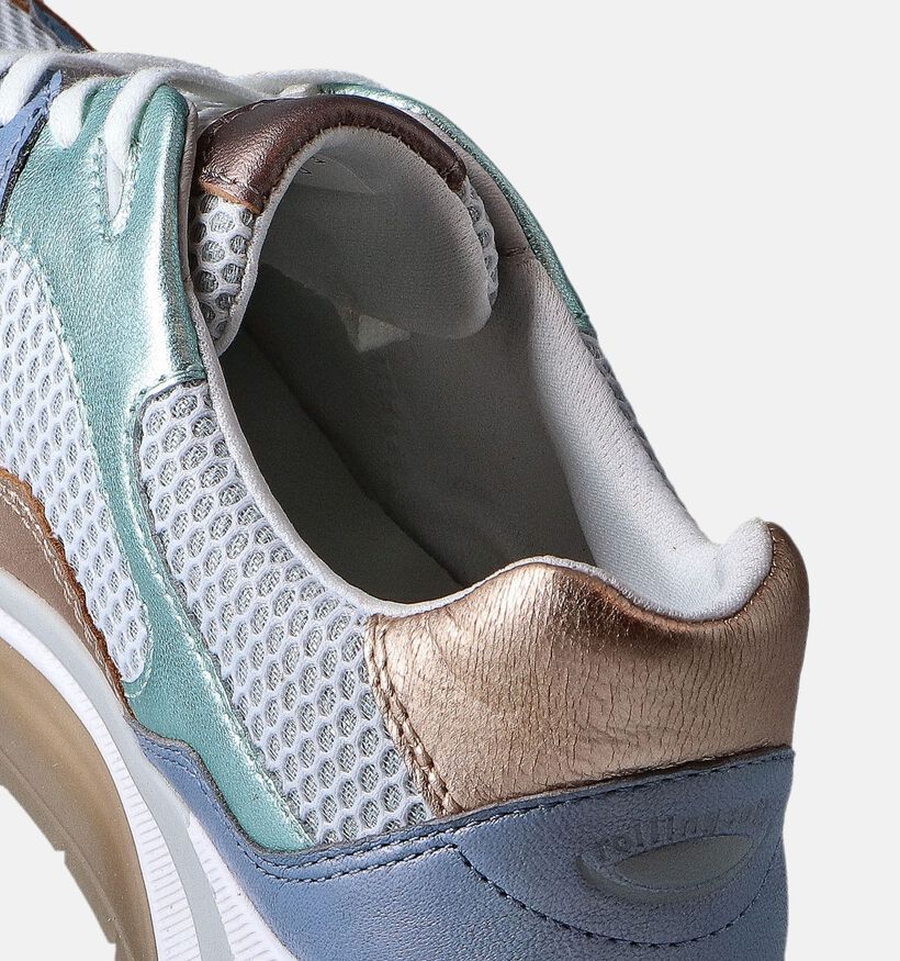 Gabor Rollingsoft Witte Veterschoenen voor dames (352063) - geschikt voor steunzolen