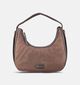 Pepe Moll Abbey Donkerbruine Schoudertas voor dames (375240)