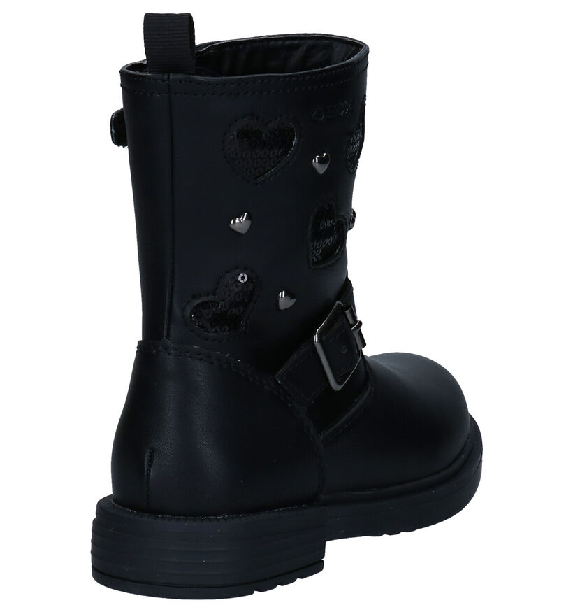 Geox Bottes courtes en Noir en simili cuir (278274)