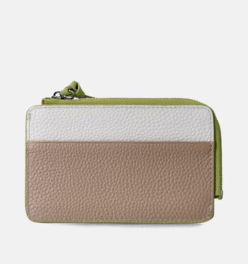 Crinkles Petite maroquinerie Orange/Beige/Bleu/Vert