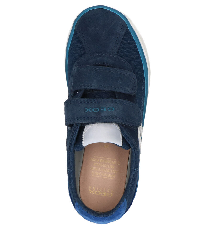 Geox Chaussures basses en Bleu foncé en nubuck (265788)