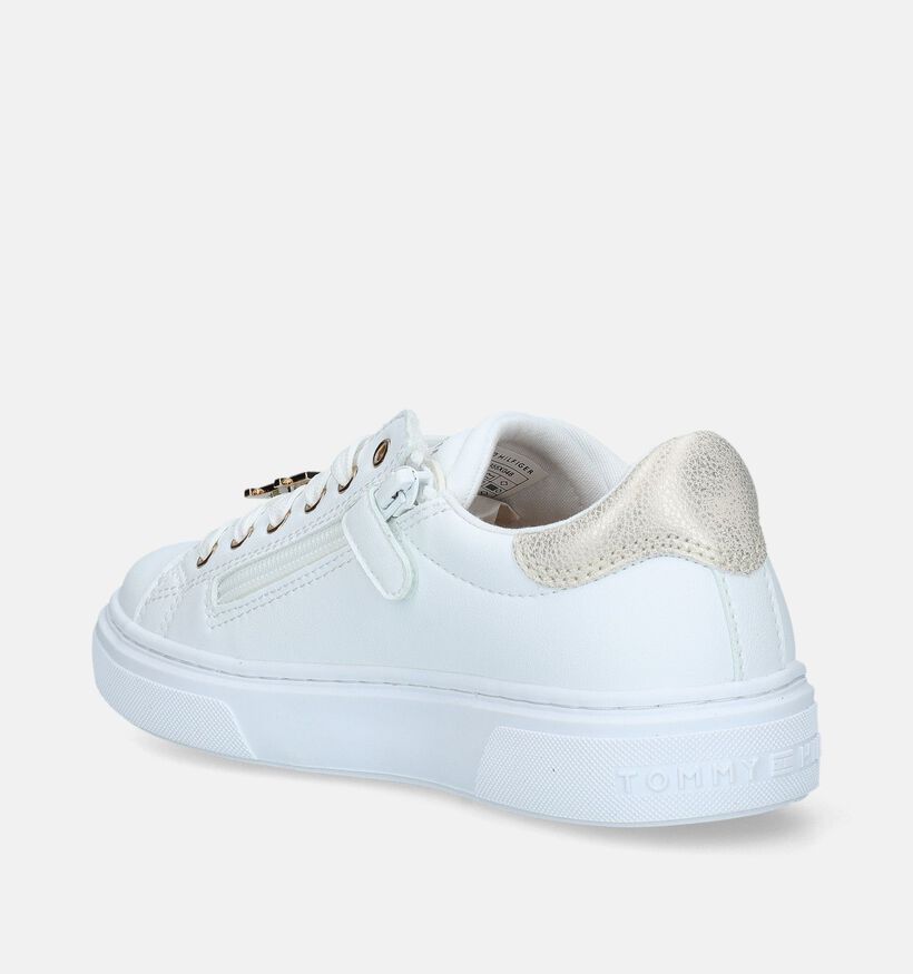 Tommy Hilfiger Baskets basses en Blanc pour filles (337764) - pour semelles orthopédiques