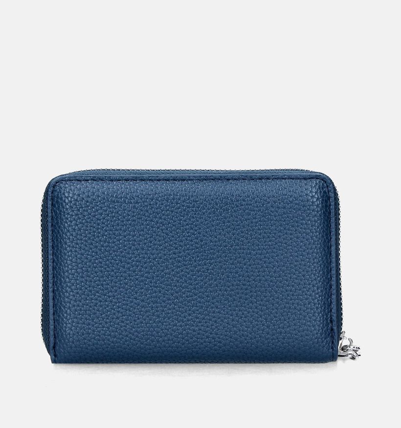 Laurent David Nos 001 Porte-monnaie zippé en Bleu pour femmes (351293)