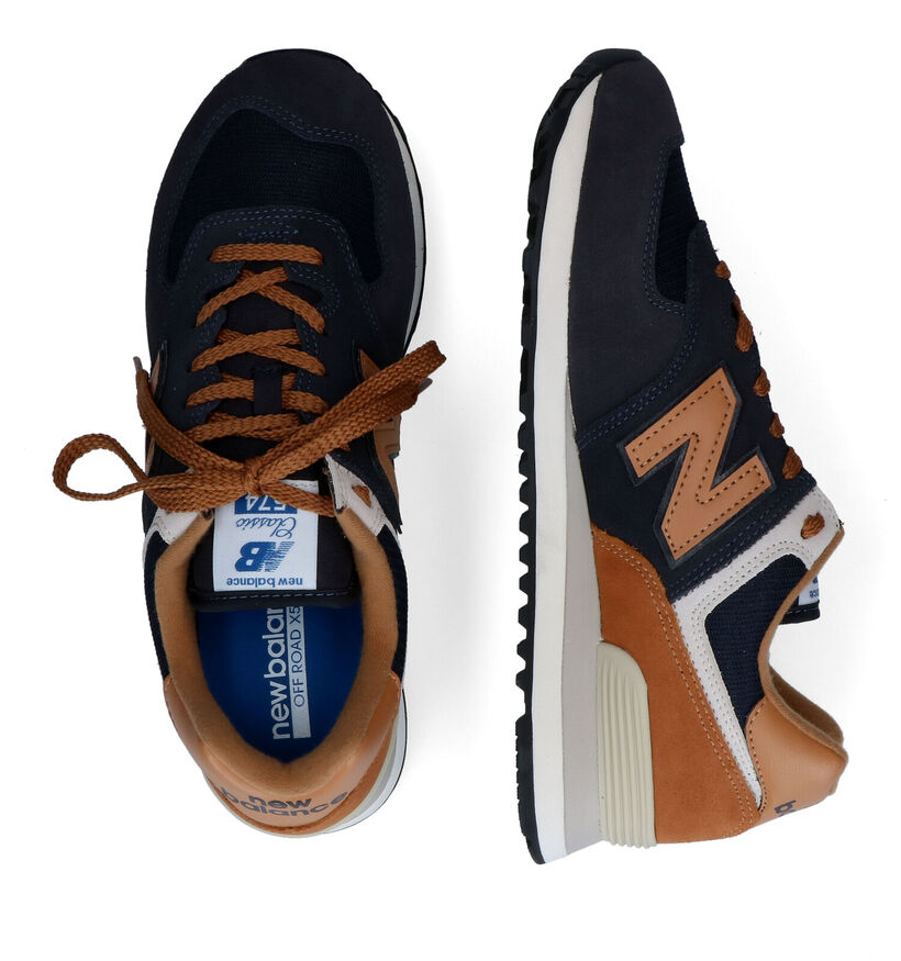 New Balance ML 574 Grijze Sneakers voor heren (327265)