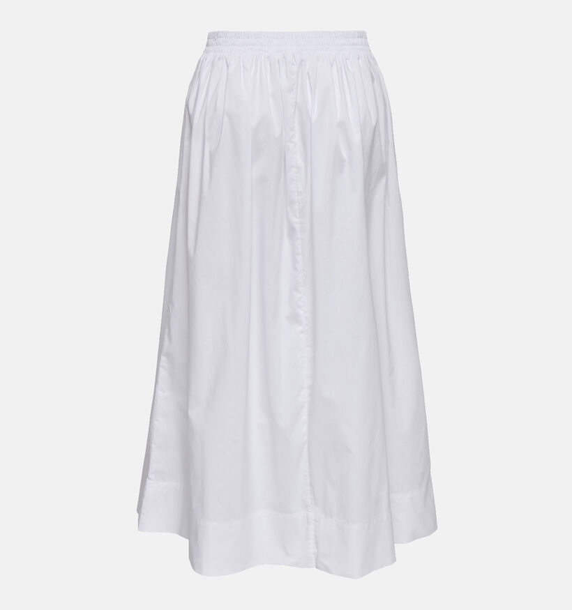 JDY Mio Witte Midi Rok voor dames (359071)