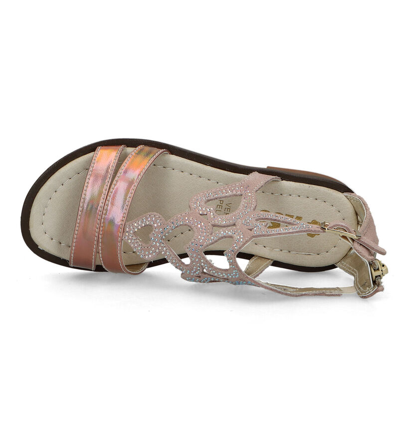 Asso Sandales en Rose pour filles (321796)