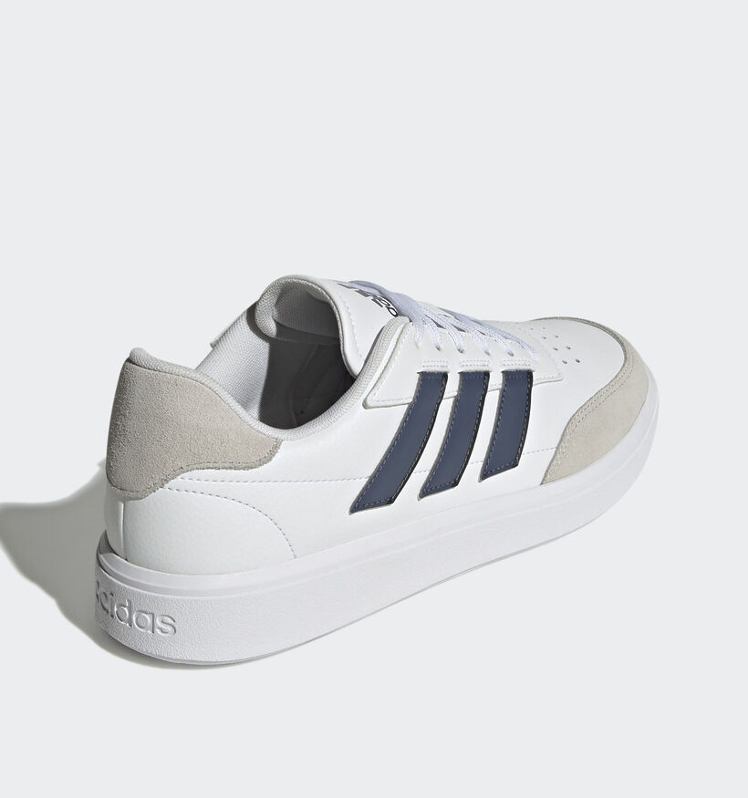 adidas Courtblock Witte Sneakers voor heren, jongens (348959)