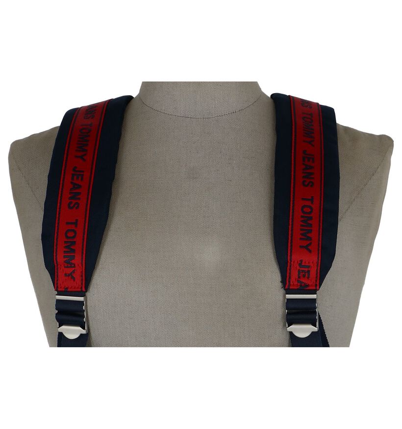 Donkerblauwe Rugzak Tommy Hilfiger in stof (236896)