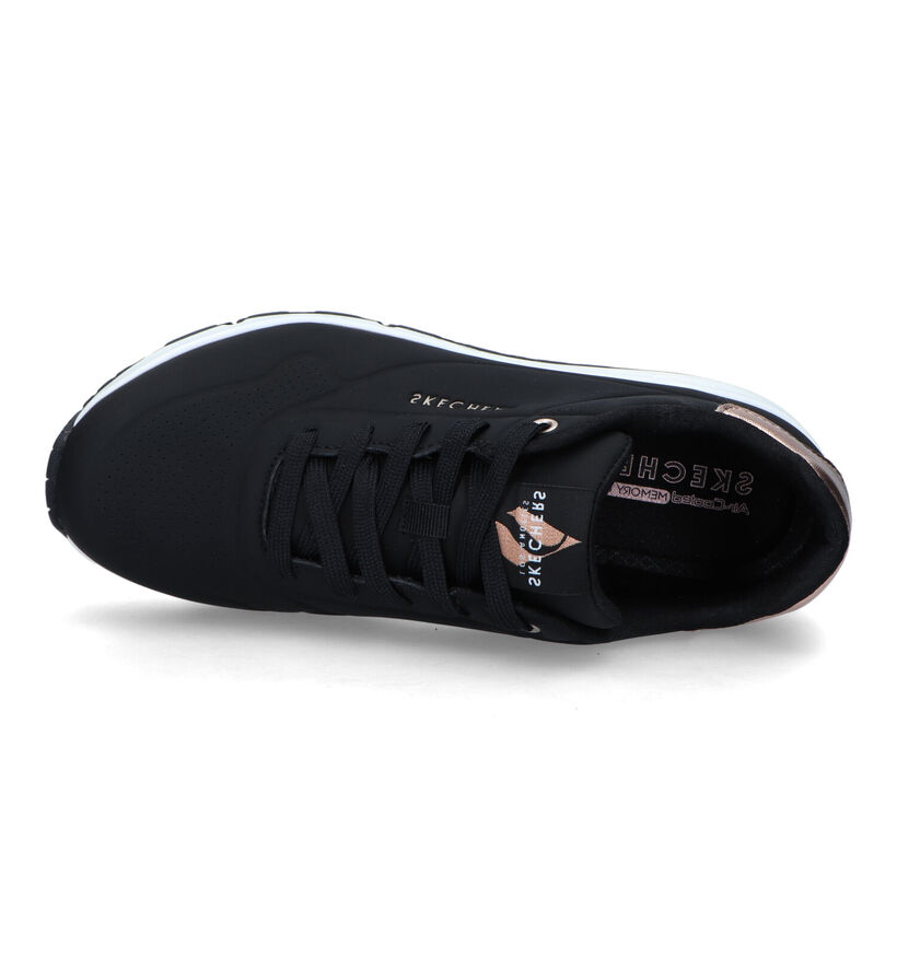 Skechers Uno Zwarte Sneakers voor dames (345294)