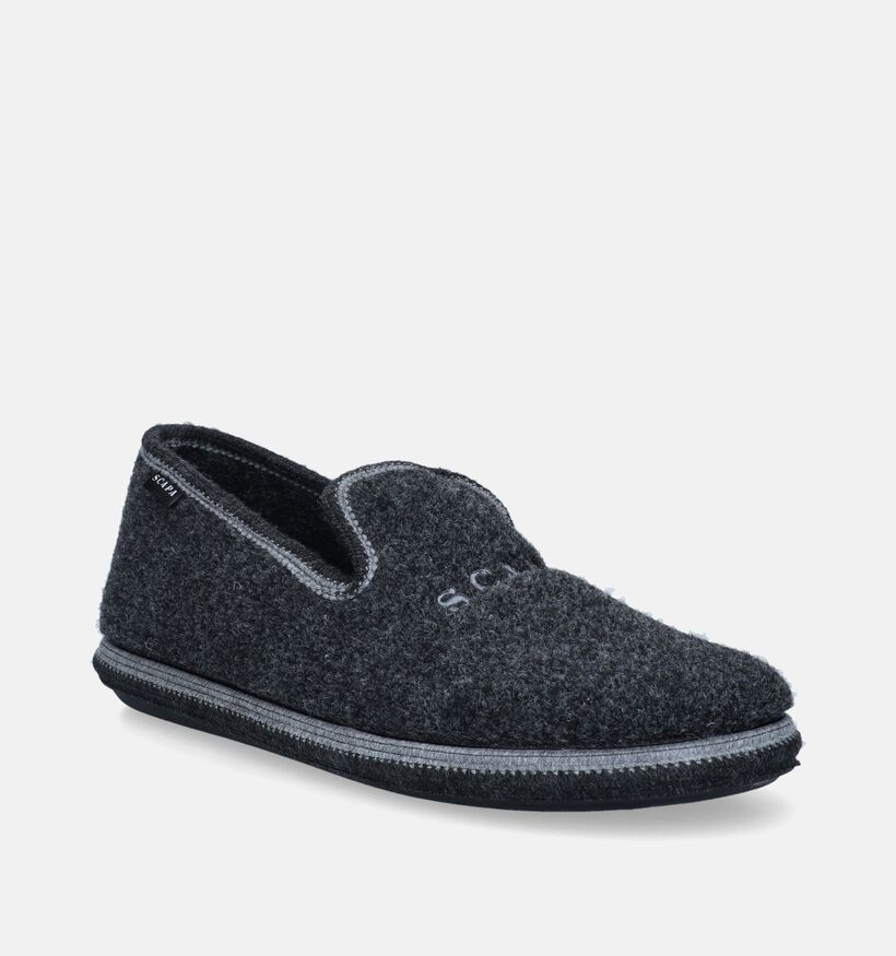 Scapa Pantoufles pour semelles orthopédiques en Gris pour hommes (347768) - pour semelles orthopédiques