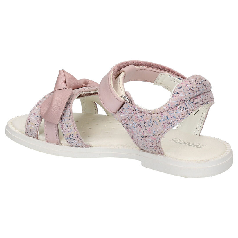 Geox Sandales en Rose en cuir (267450)