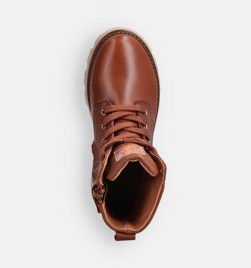 Little David Love Cognac Boots voor meisjes (364590) - geschikt voor steunzolen