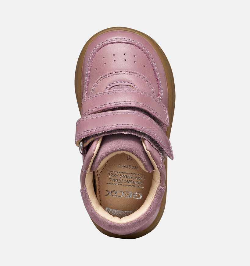 Geox Biglia Roze Babysneakers voor meisjes (377764) - geschikt voor steunzolen