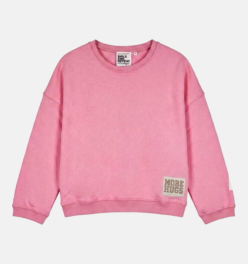The Shirt Project Sweater Daydream Sweatshirt en Rose pour femmes (374340)
