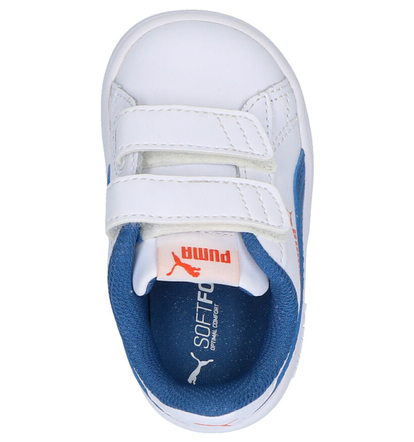 Puma Smash Witte Sneakers in kunstleer (265616)