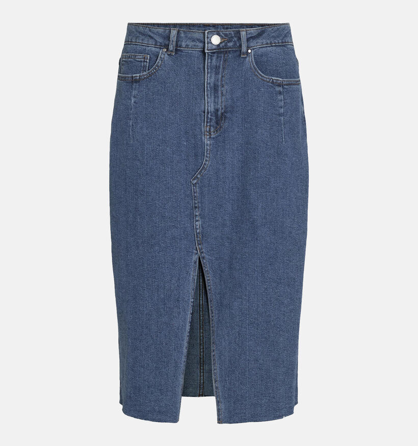 Vila Sol Jupe en jeans en Bleu pour femmes (335007)