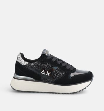 Sun68 Low Baskets Noir/Marron