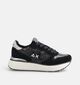 Sun68 Big Stargirl Glitter Zwarte Sneakers voor dames (379721) - geschikt voor steunzolen