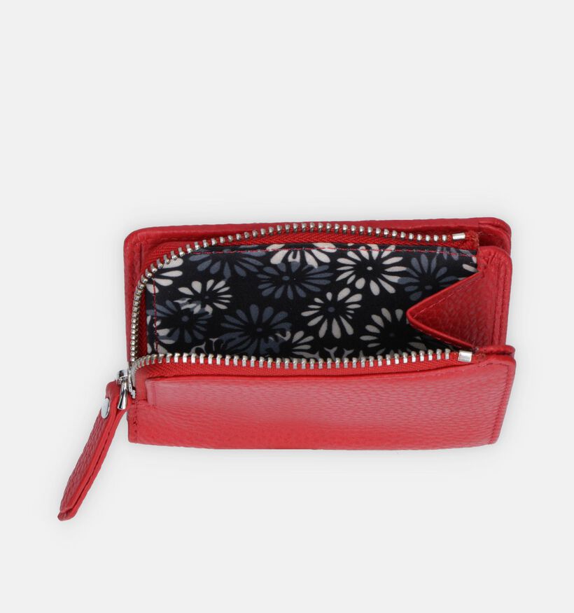 Euro-Leather Zwarte Portemonnee voor dames (365198)