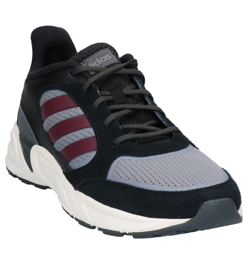 adidas 90S Valasion Baskets en Noir en textile (261833)