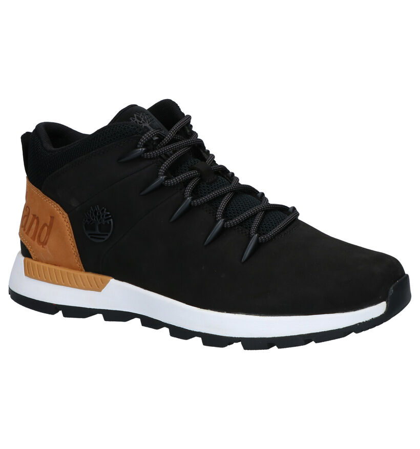 Timberland Sprint Trekker Mid Bottines en Noir pour hommes (344957) - pour semelles orthopédiques