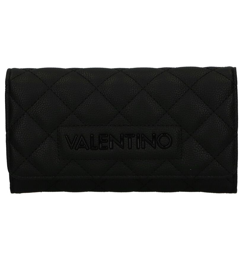 Zwarte Overslagportefeuille Valentino Handbags Licia in kunstleer (248377)
