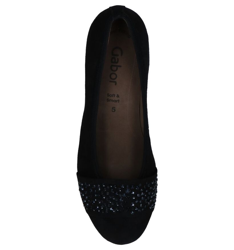 Klassieke Pumps Donkerblauw Gabor Soft & Smart in daim (222773)