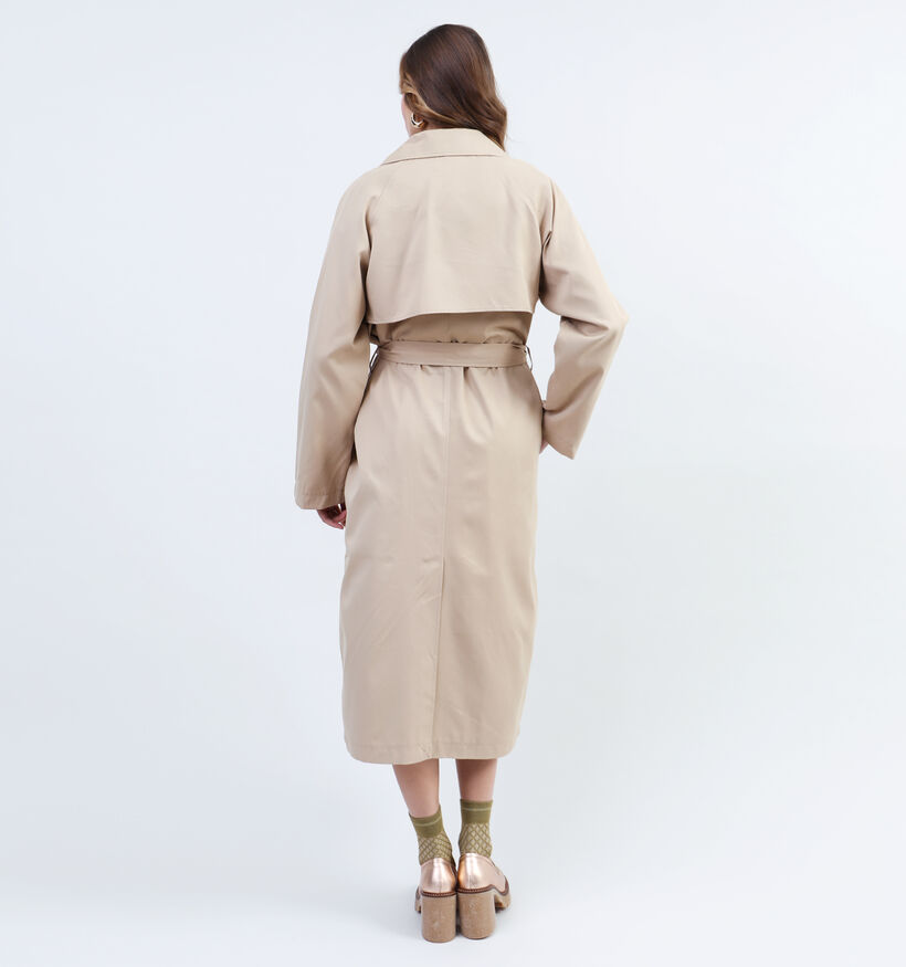 Vila Jancine Trenchcoat en Brun pour femmes (335483)