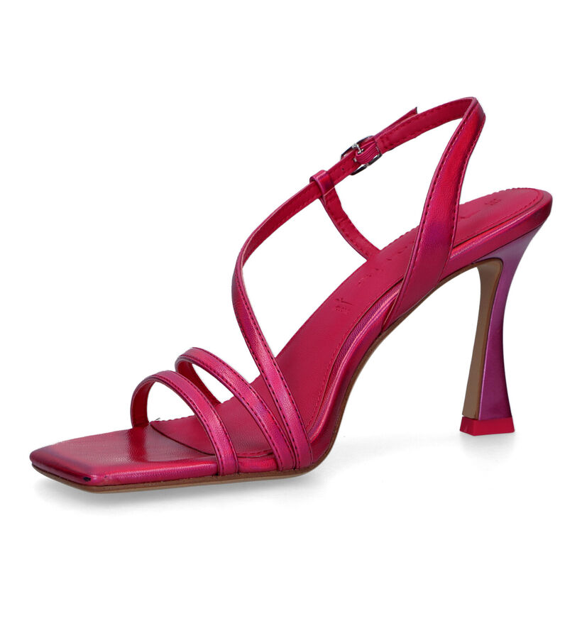 Tamaris Sandales à talons en Rose fuchsia pour femmes (322342)