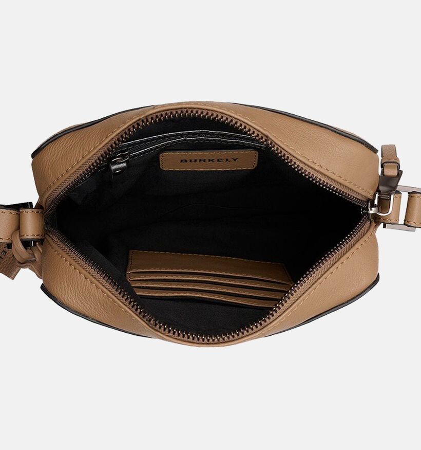 Burkely Sac porté croisé en Taupe pour femmes (333344)