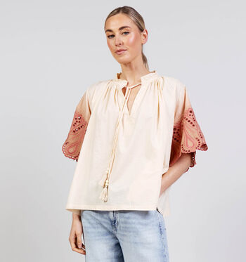 Rue Mazarine Blouses Beige