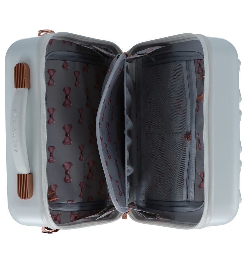 Ted Baker Beautycase Wit - bijpassende trolley apart verkrijgbaar art. 227329, Wit, pdp